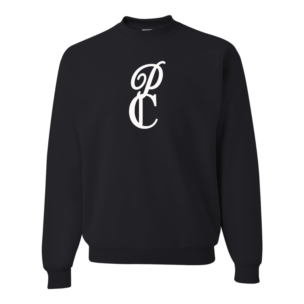 Men's P & C Black  JERZEES NuBlend Crewneck Sweatshirt