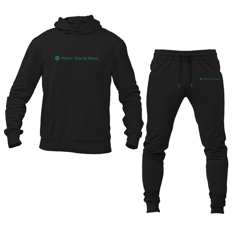 Men's Metro International Logo Hoodie Joggers Set