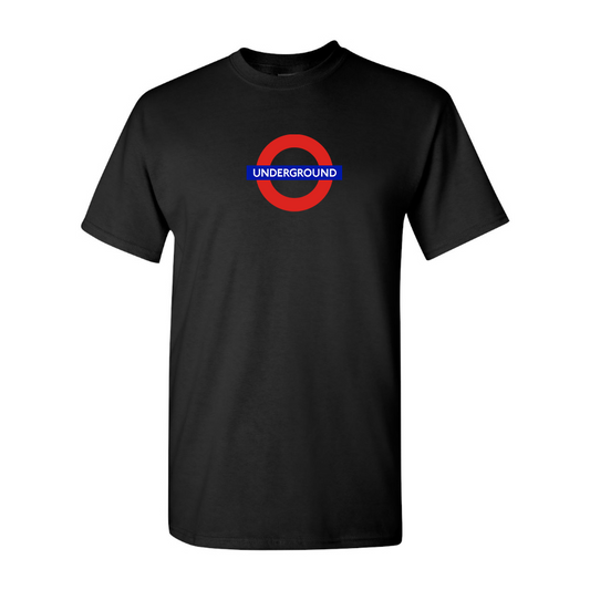 Men's London Tube Logo Cotton T-Shirt