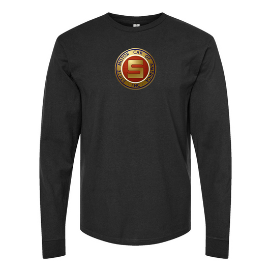 Men's Stutz Motor Company Logo Cotton Long Sleeve T-Shirt