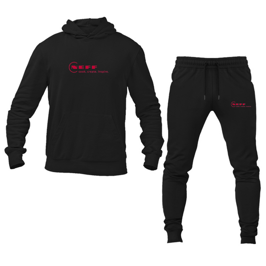 Men's NEFF Logo Hoodie Joggers Set