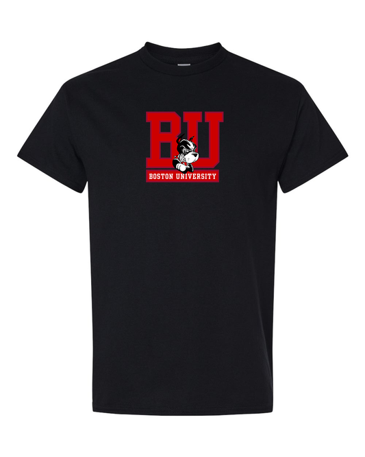 Men's Boston University Terriers   Gildan Heavy Cotton T-Shirt