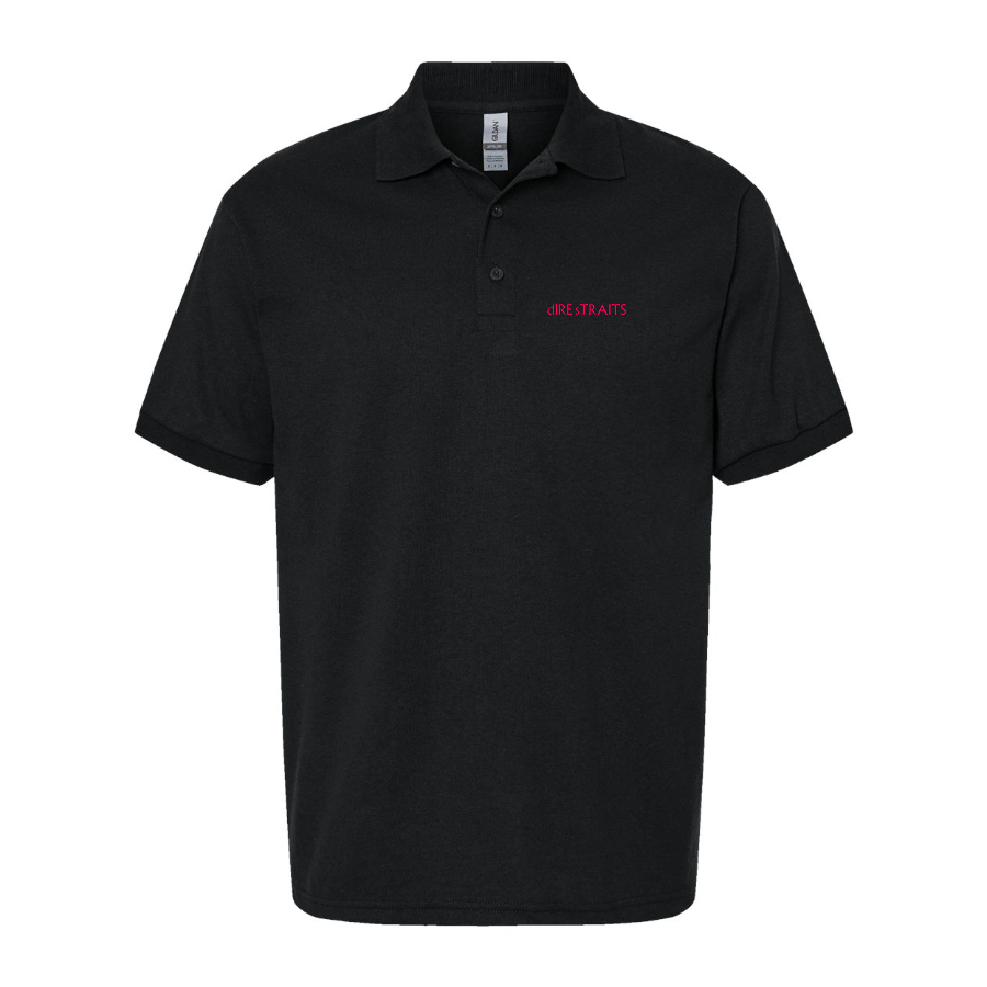 Men's Dire Straits  Logo Dry Blend Polo