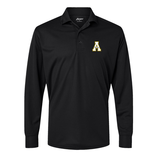 Men's Appalachian State Mountaineers Paragon Prescott Long Sleeve Polo