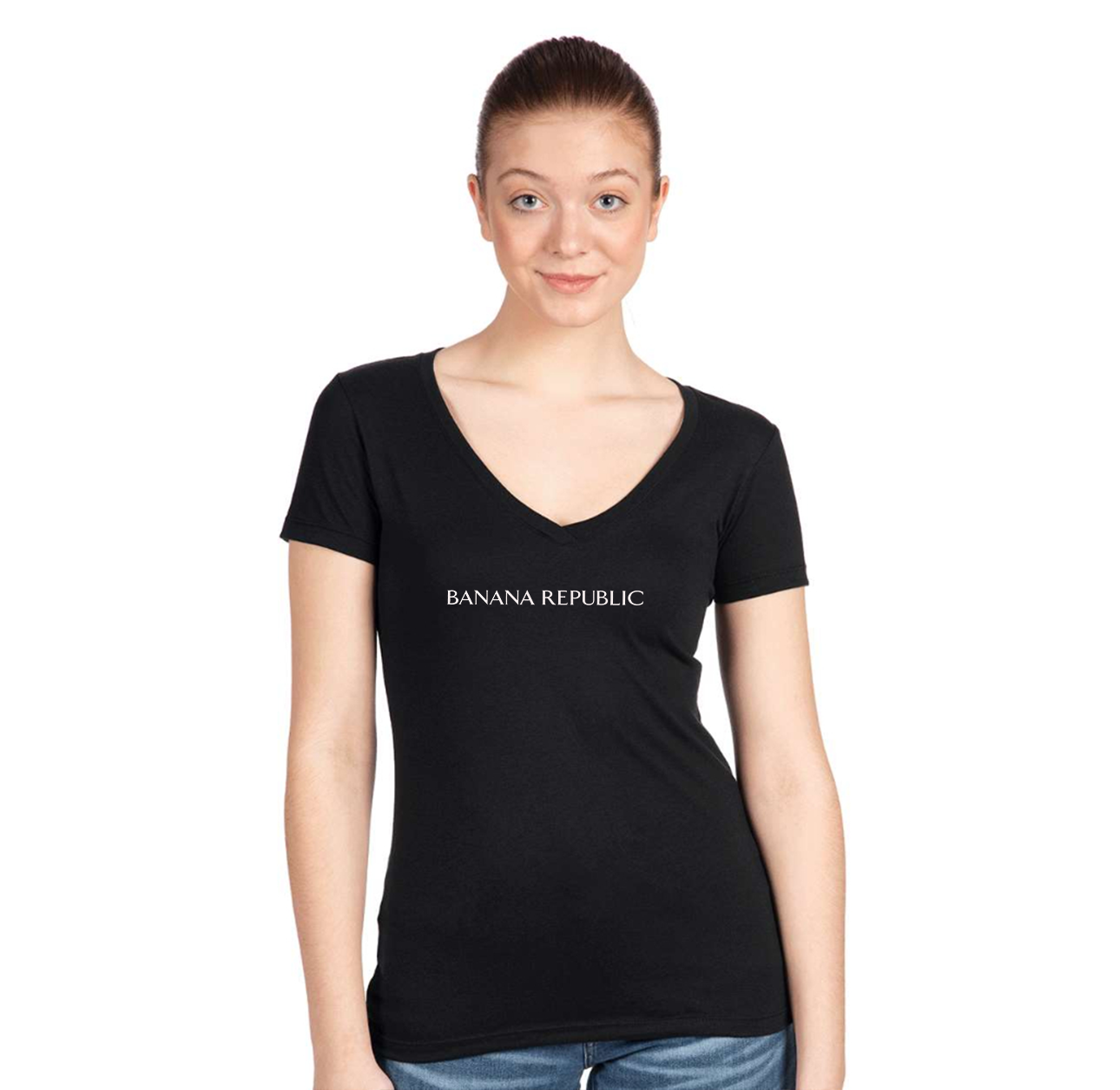 Women's Banana Republic Next Level V-Neck T-Shirt
