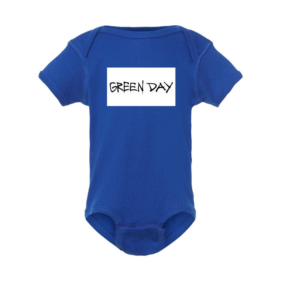 Green Day Logo Baby Onesie Romper