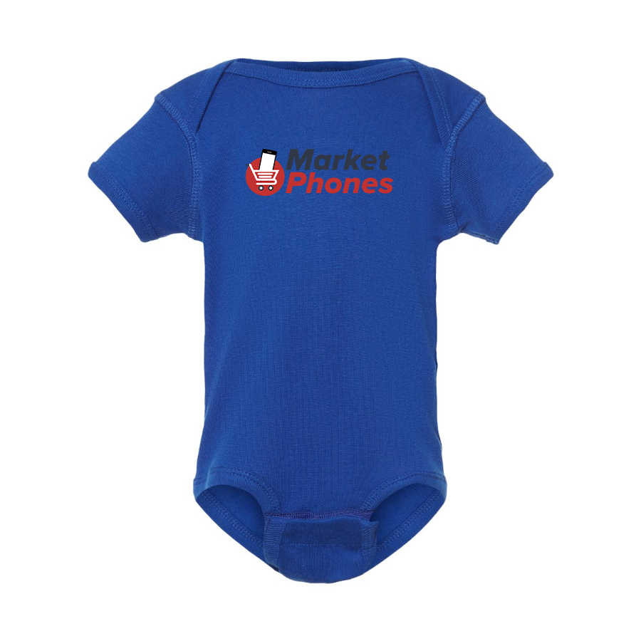 MarketPhones.com Logo Baby Onesie Romper