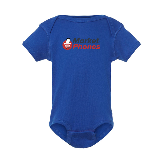 MarketPhones.com Logo Baby Onesie Romper