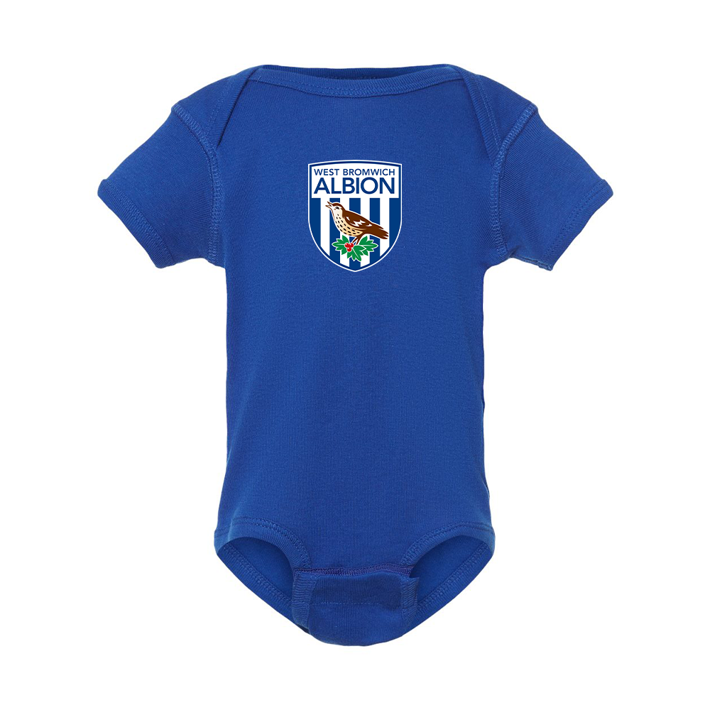 West Bromwich Albion Soccer Baby Onesie Romper