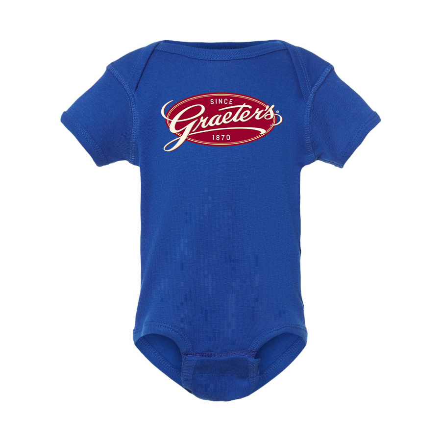 Graeters Logo Baby Onesie Romper