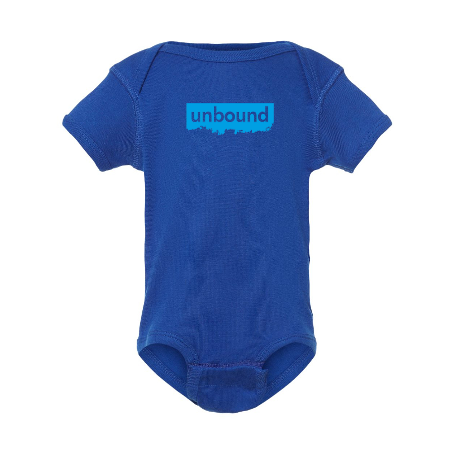 Unbound Live Logo  Baby Onesie Romper