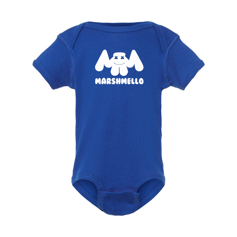 Marshmello  Logo Baby Onesie Romper