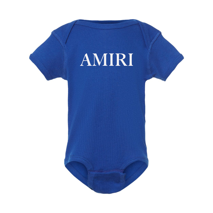 Amiri  Logo Baby Onesie Romper