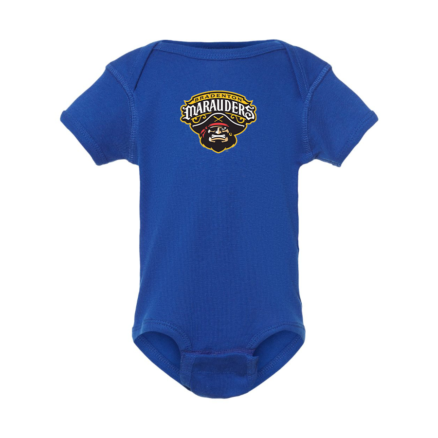 Bradenton Marauders Logo Baby Onesie Romper