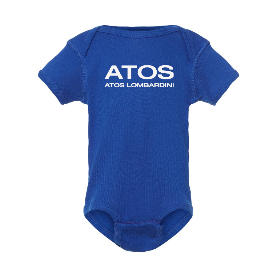 Atos Lombardini  Logo Baby Onesie Romper