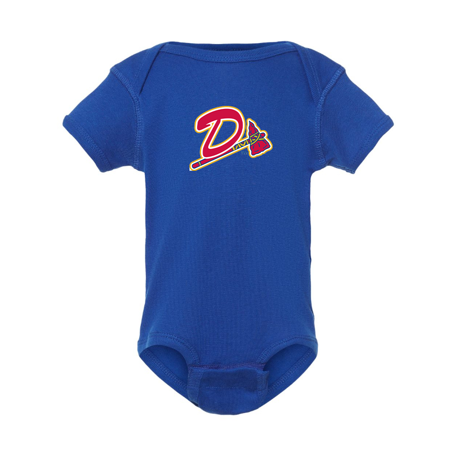 Danville Braves Logo Baby Onesie Romper