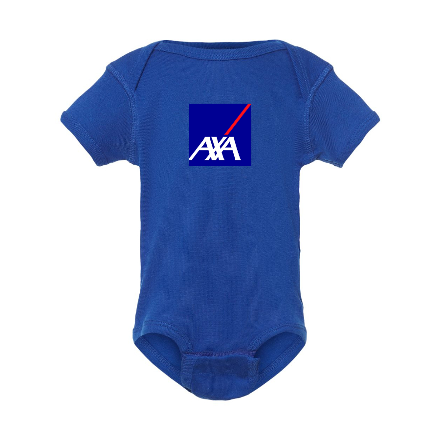 Axa Logo Baby Onesie Romper