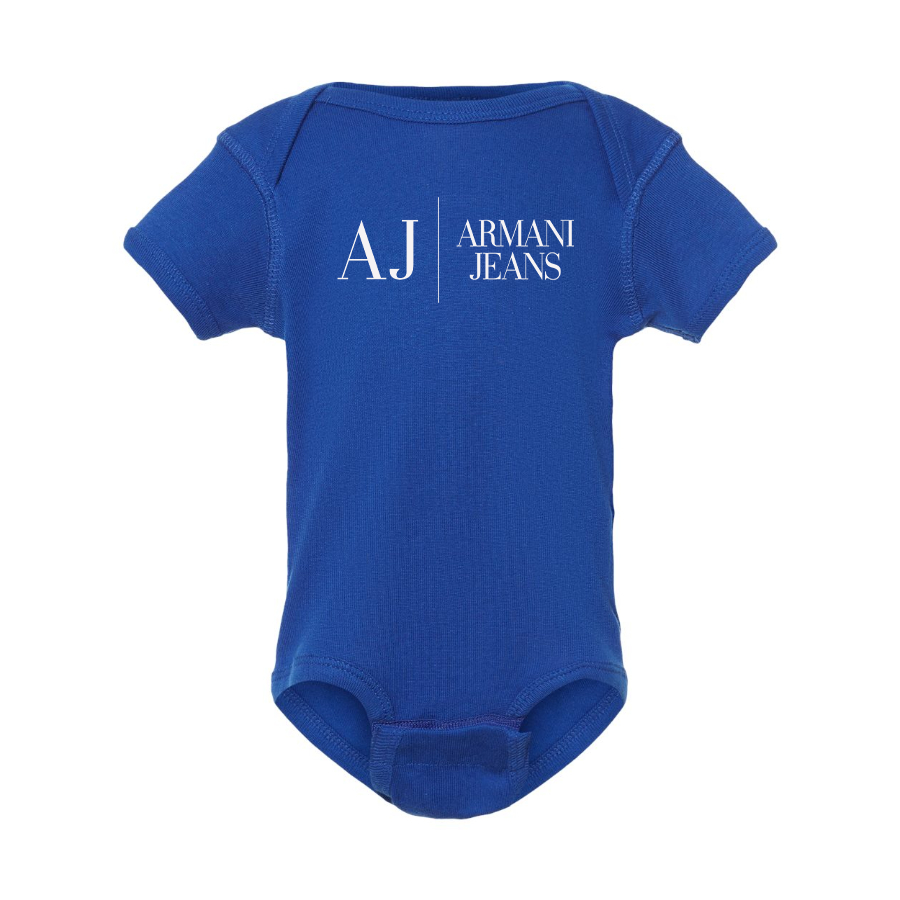 Armani Jeans Logo Baby Onesie Romper
