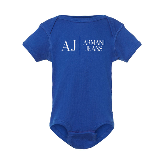 Armani Jeans Logo Baby Onesie Romper