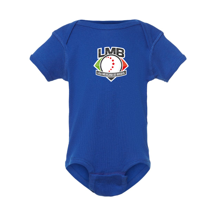 Liga Mexicana de Béisbol Logo Baby Onesie Romper