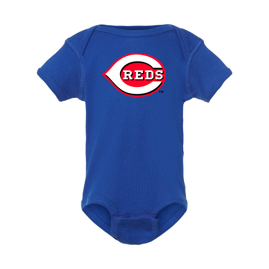 Cincinnati Reds Logo Baby Onesie Romper