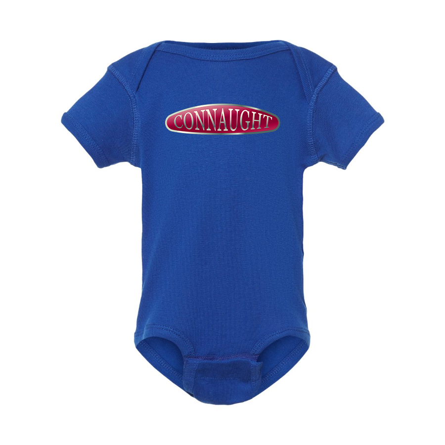 Connaught Motor Company  Logo Baby Onesie Romper