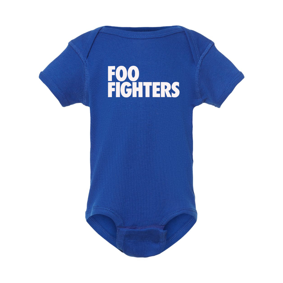 Foo Fighters Logo Baby Onesie Romper