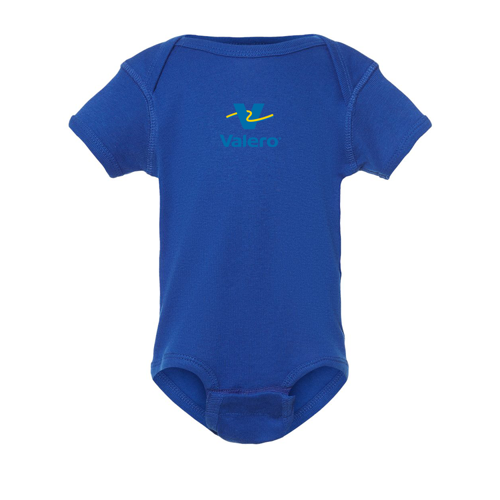 Valero Gas Station Logo Baby Onesie Romper