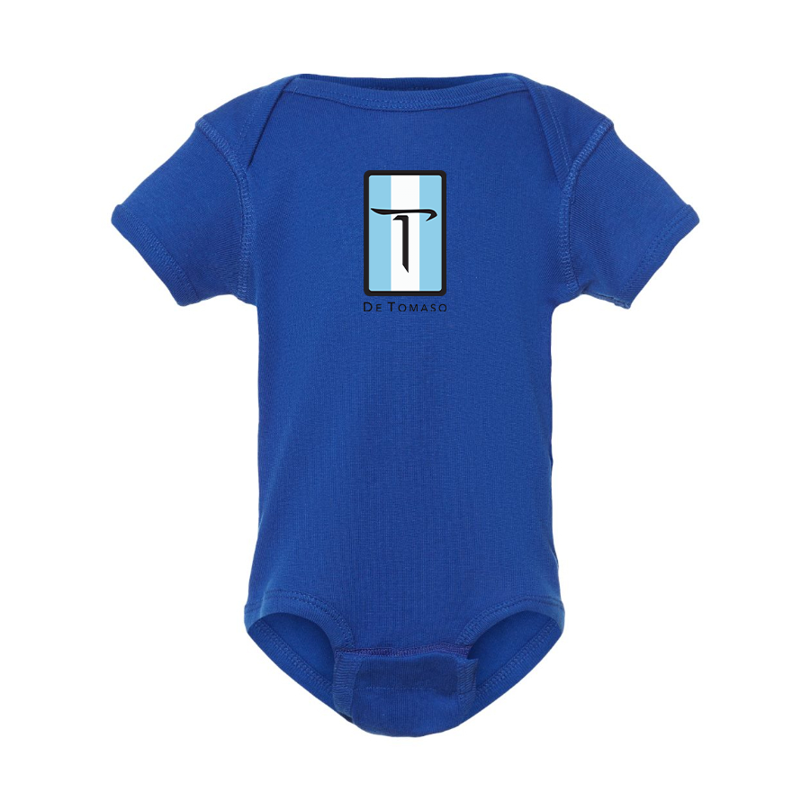 De Tomaso Logo Baby Onesie Romper