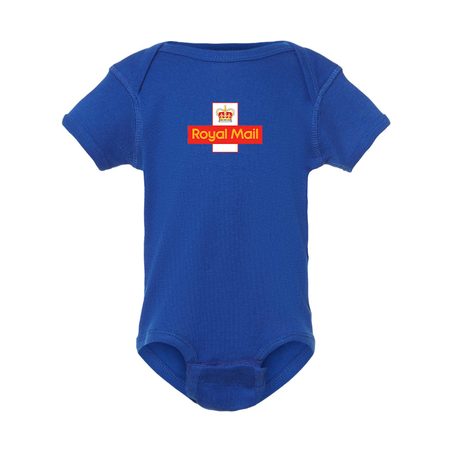 Royal Mail   Logo Baby Onesie Romper