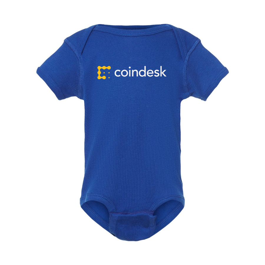 CoinDesk Logo Baby Onesie Romper