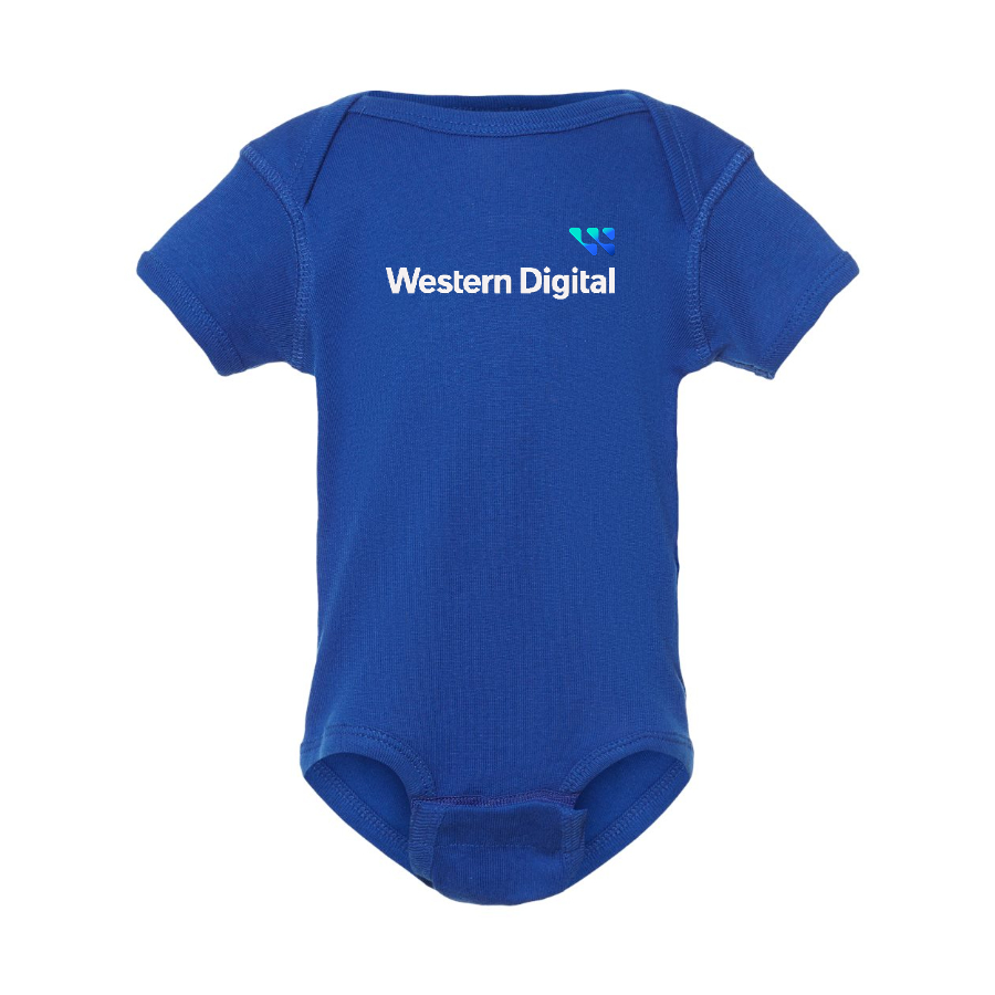 Western Digital Logo Baby Onesie Romper