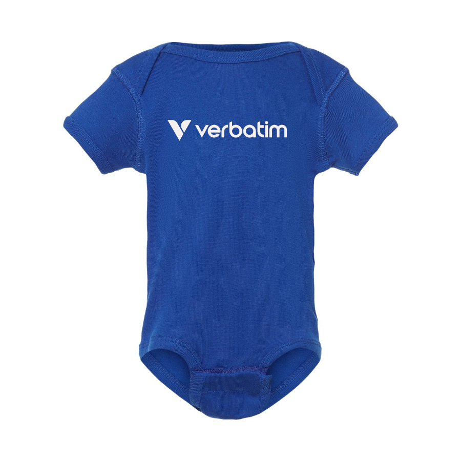 Verbatim Logo Baby Onesie Romper