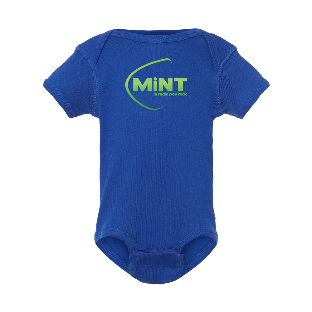 Mint Radio Logo Baby Onesie Romper