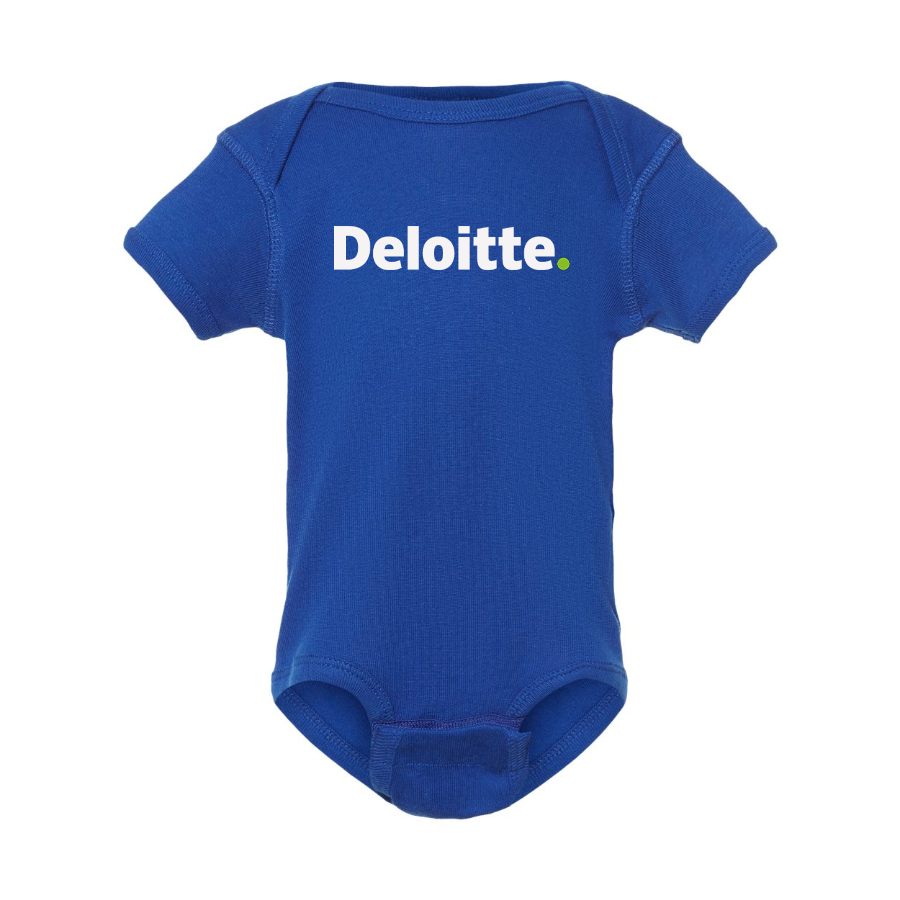 Deloitte Logo Baby Onesie Romper