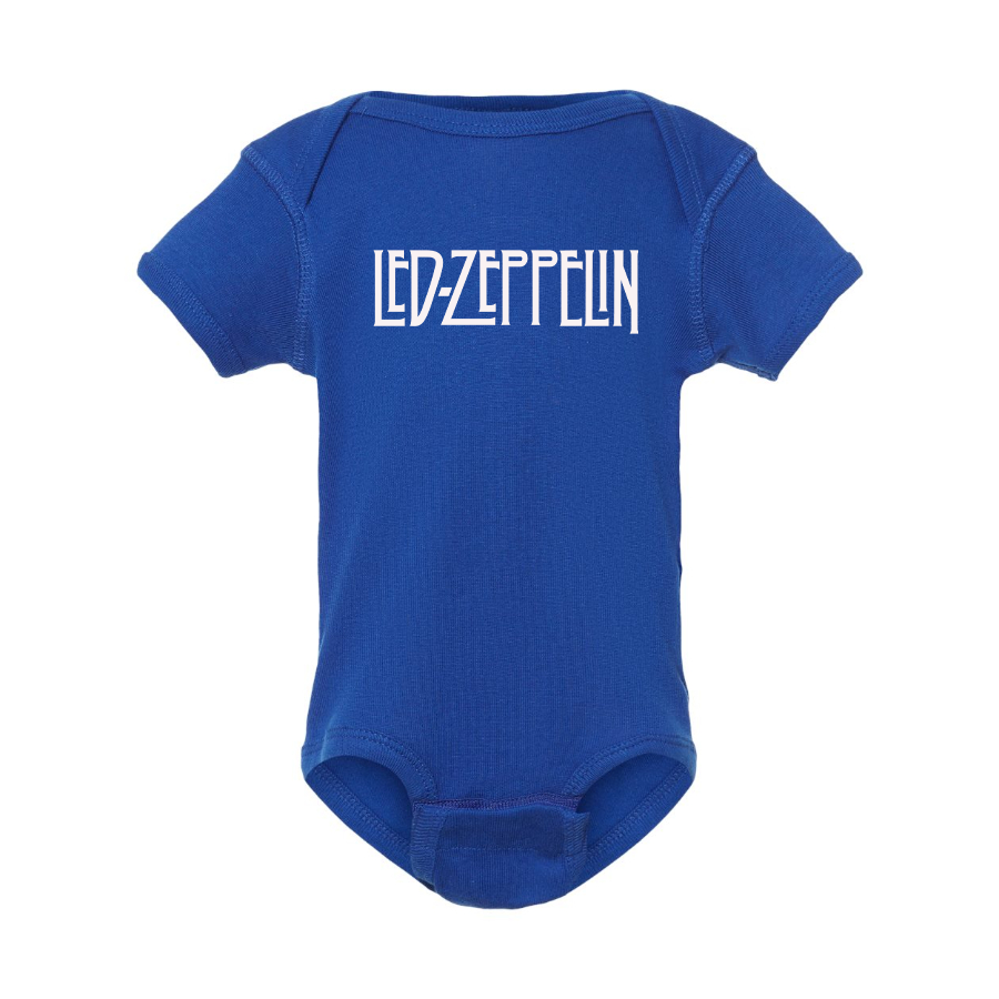 Led Zeppelin Logo Baby Onesie Romper
