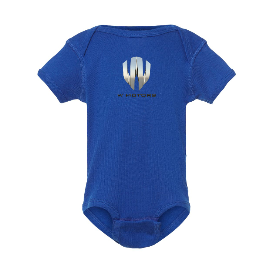 W Motors Logo Baby Onesie Romper