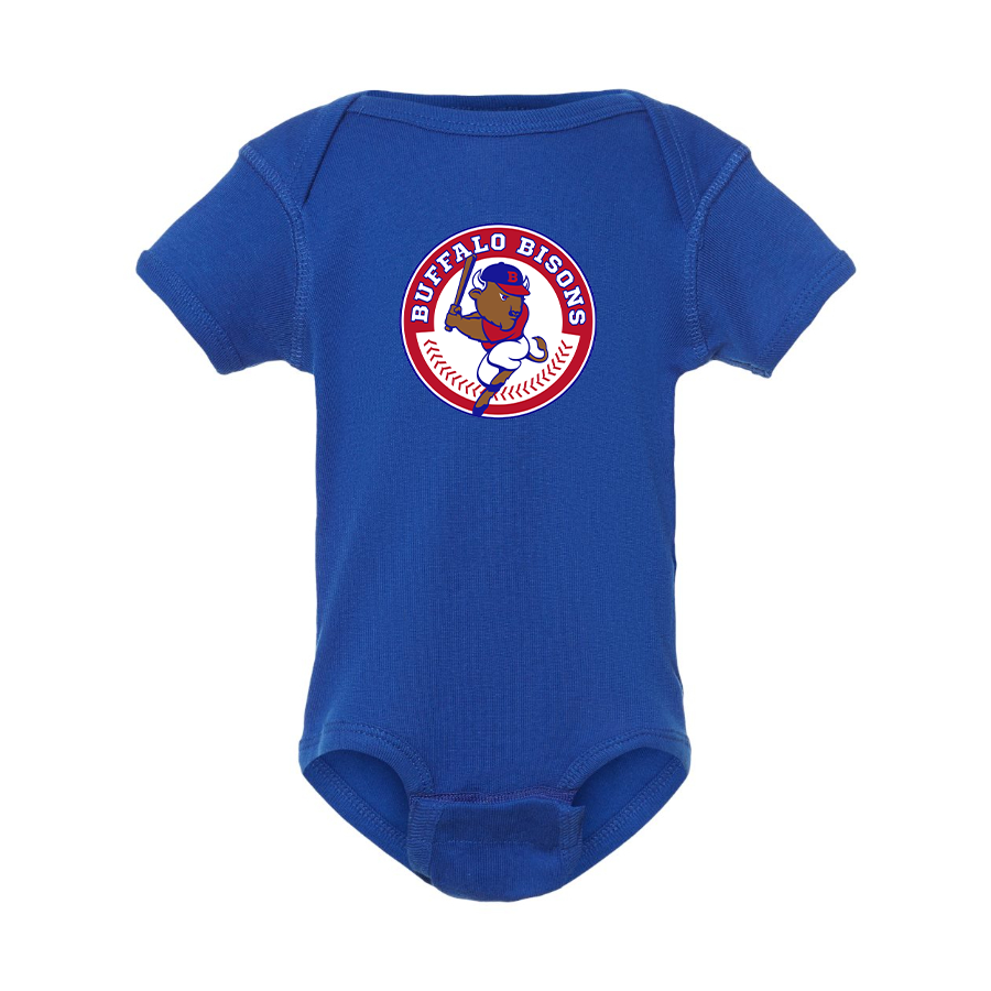 Buffalo Bisons Logo Baby Onesie Romper