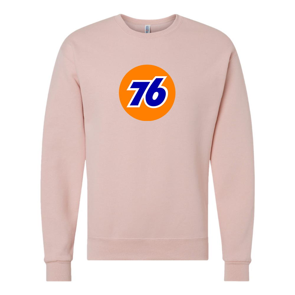 Men's 76 Gas Station  JERZEES NuBlend Crewneck Sweatshirt