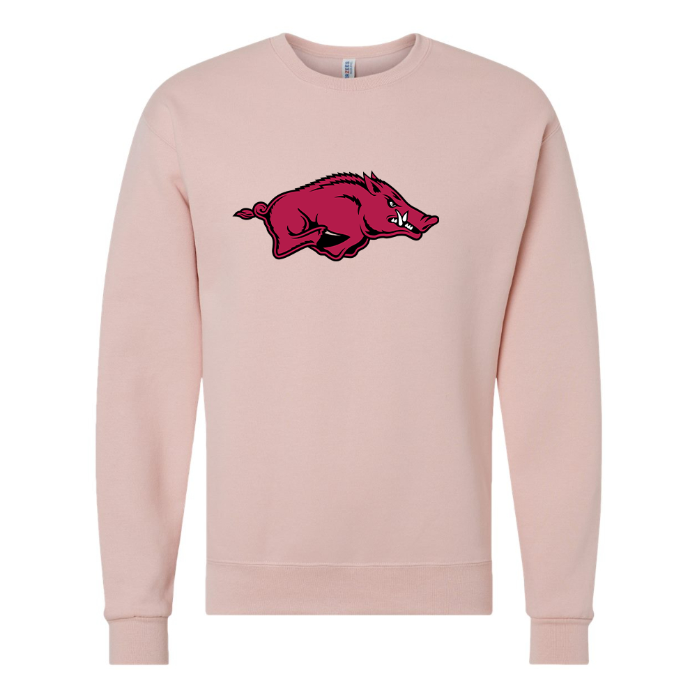 Men's Arkansas Razorbacks JERZEES NuBlend Crewneck Sweatshirt