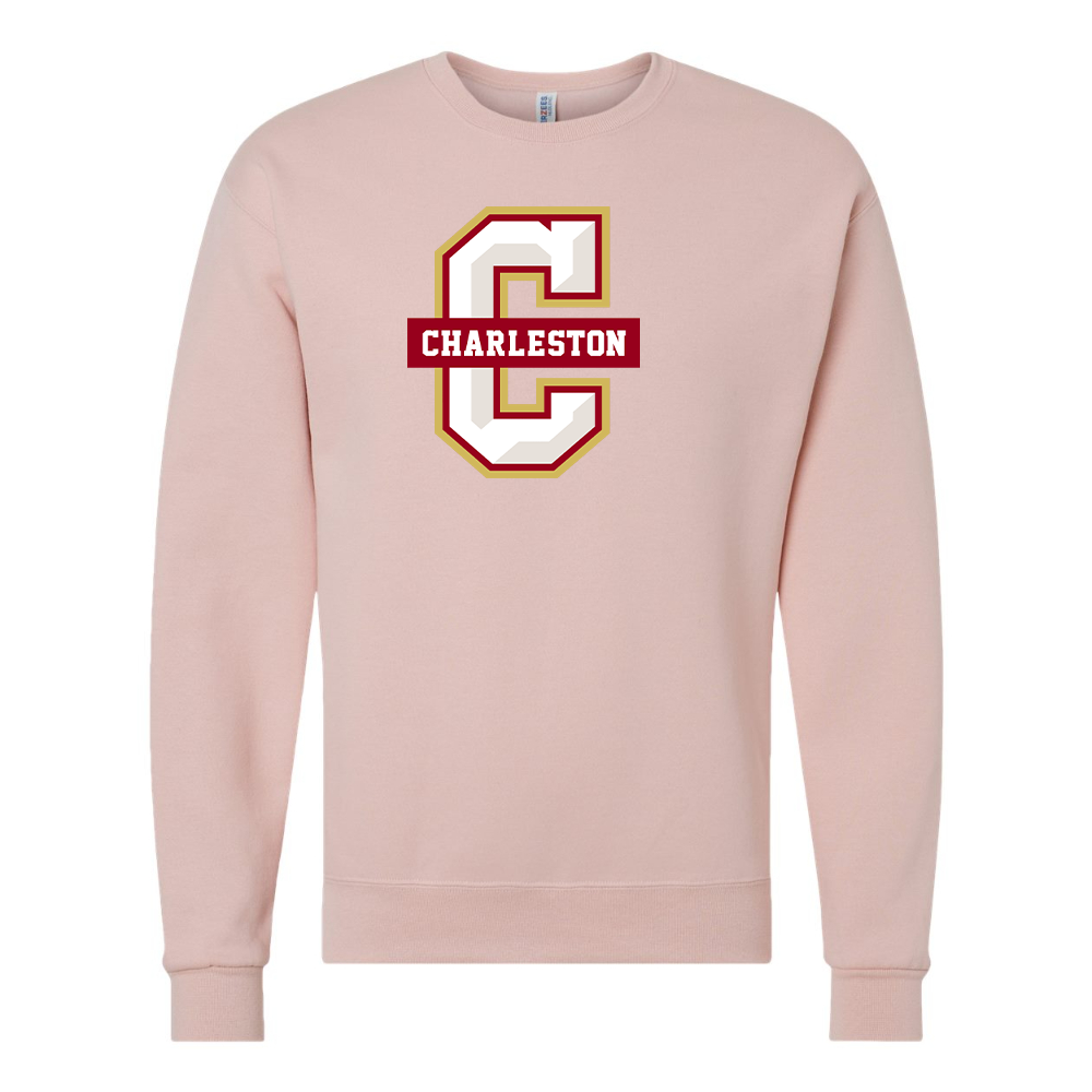 Men's Charleston Cougars JERZEES NuBlend Crewneck Sweatshirt