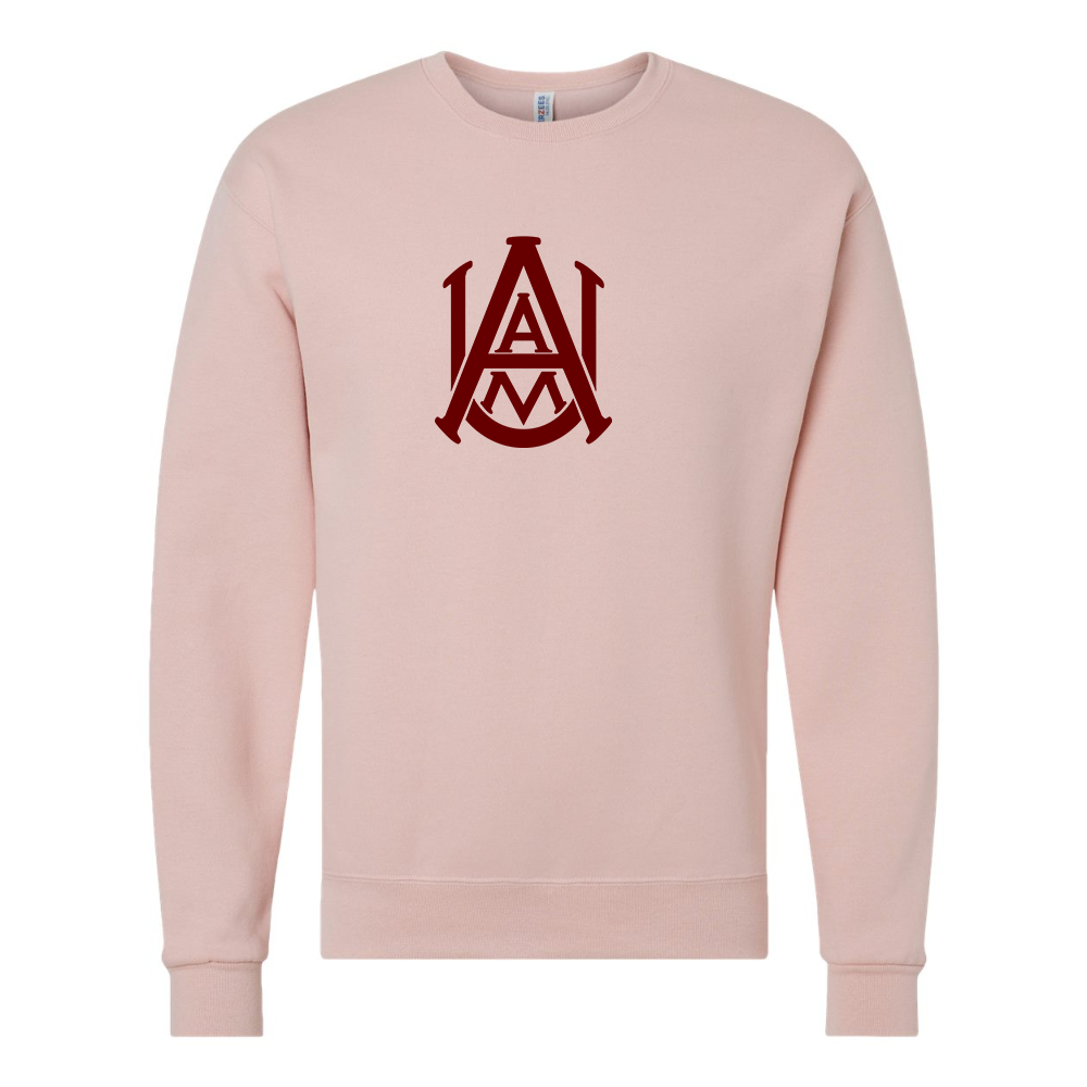 Men's Alabama AM Bulldogss   JERZEES NuBlend Crewneck Sweatshirt
