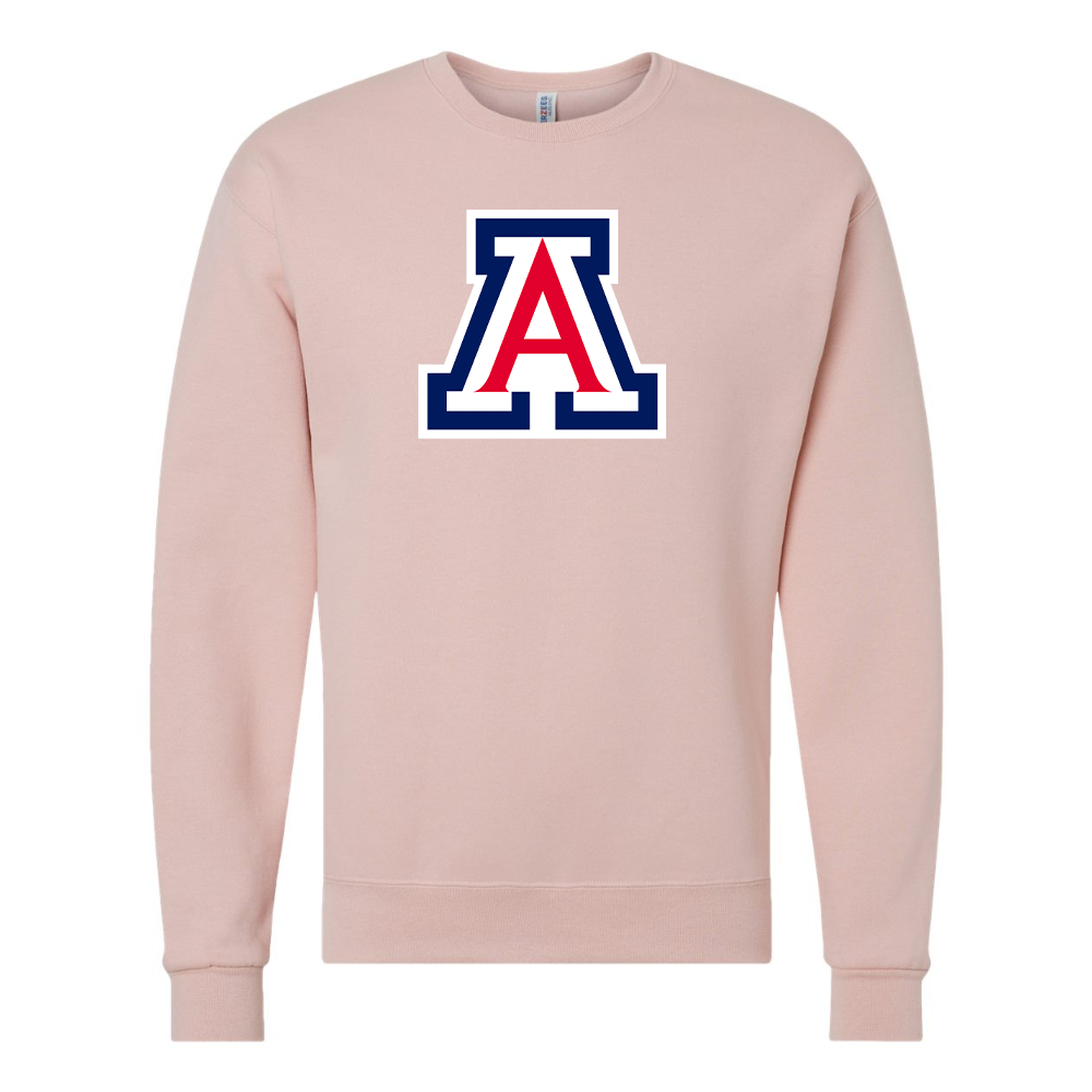 Men's Arizona Wildcats JERZEES NuBlend Crewneck Sweatshirt
