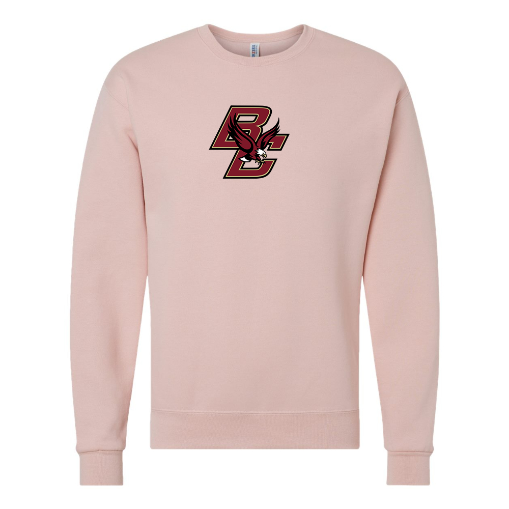 Men's Boston College Eagles  JERZEES NuBlend Crewneck Sweatshirt