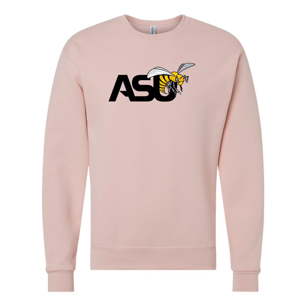 Men's Alabama State Hornets  JERZEES NuBlend Crewneck Sweatshirt