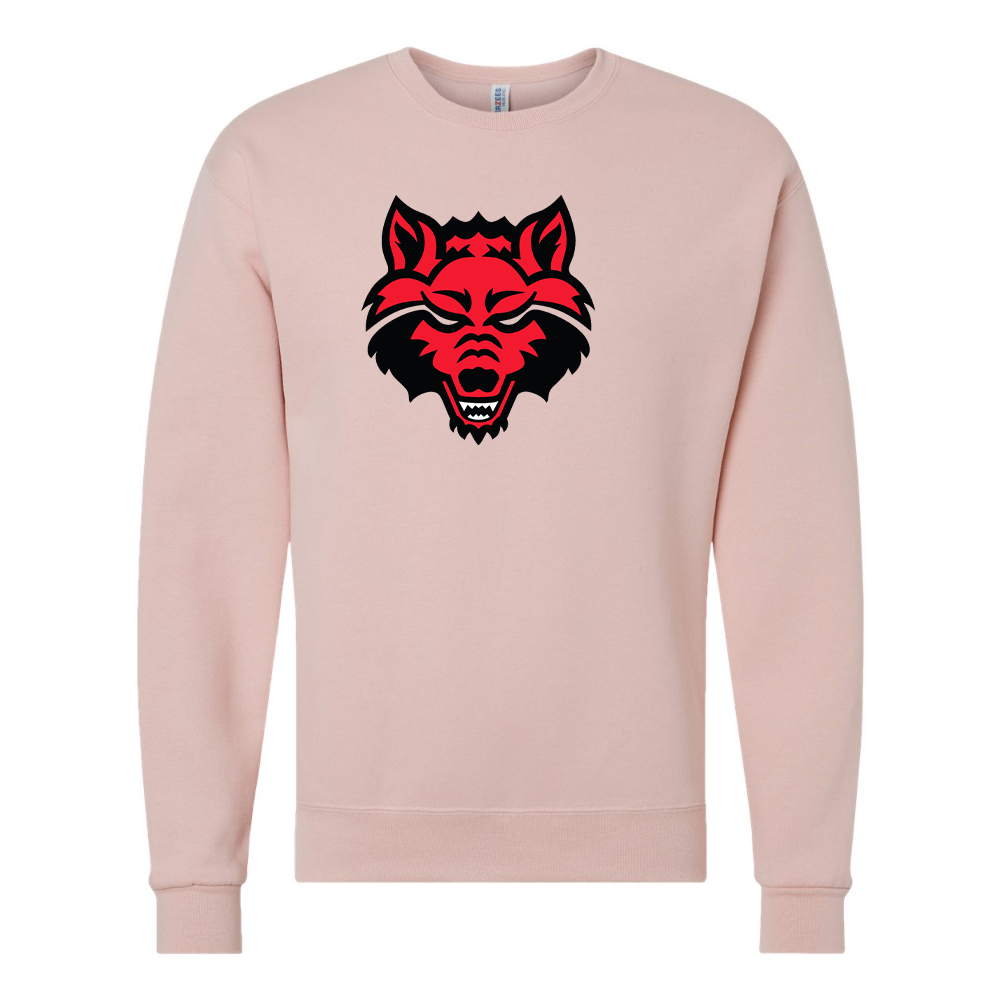 Men's Arkansas State Red Wolves JERZEES NuBlend Crewneck Sweatshirt