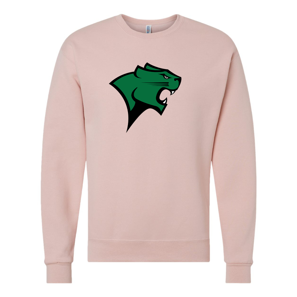 Men's Chicago State Cougars  JERZEES NuBlend Crewneck Sweatshirt