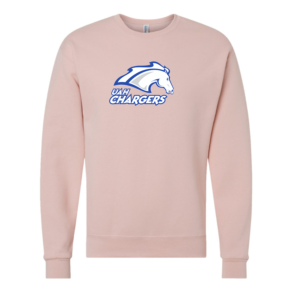 Men's Alabama Huntsville Chargers JERZEES NuBlend Crewneck Sweatshirt