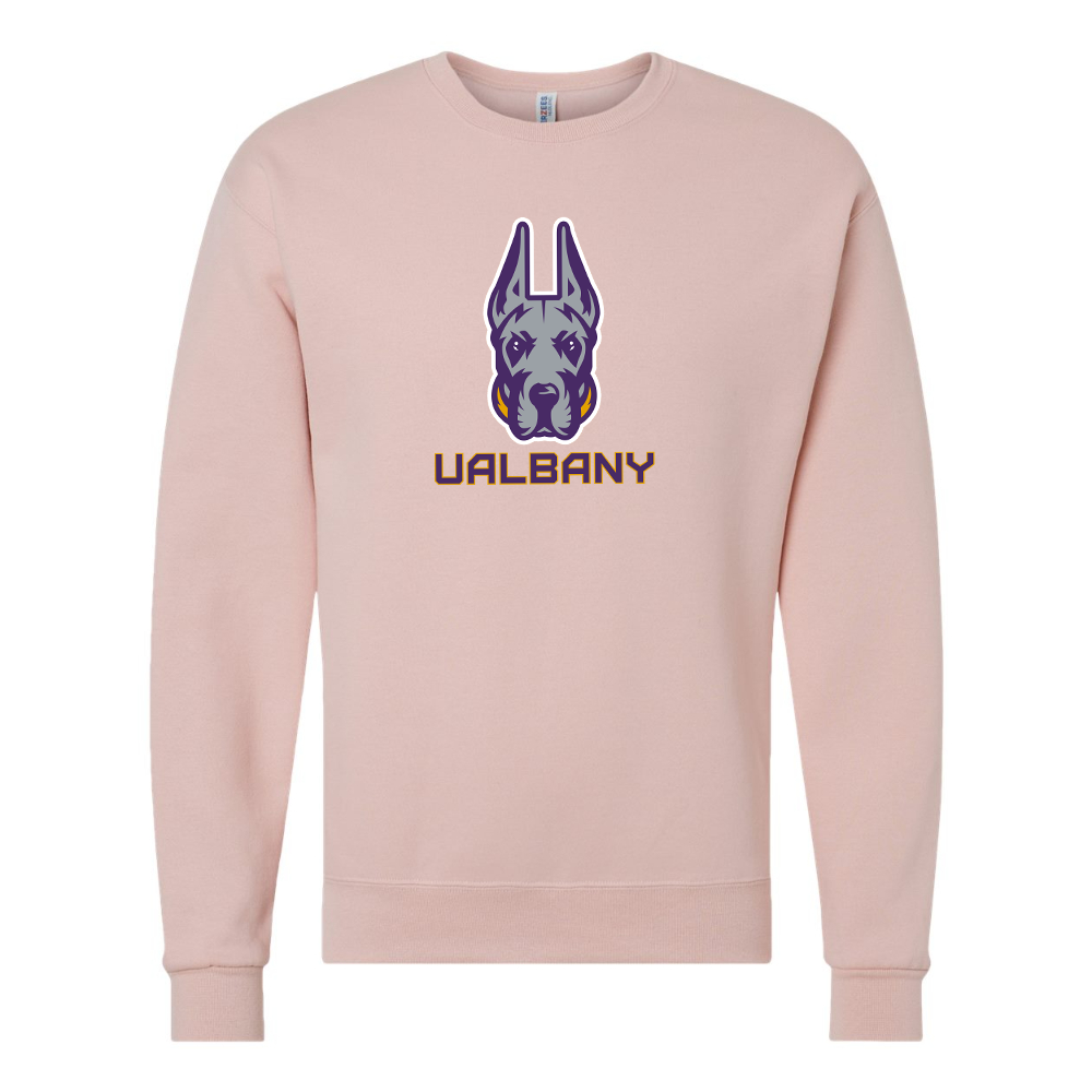 Men's Albany Great Danes  JERZEES NuBlend Crewneck Sweatshirt