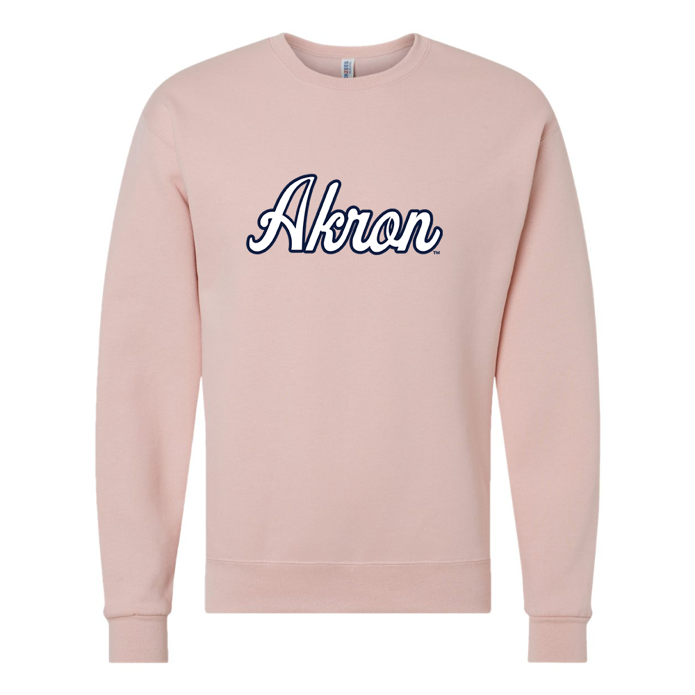 Men's Akron Zips   JERZEES NuBlend Crewneck Sweatshirt